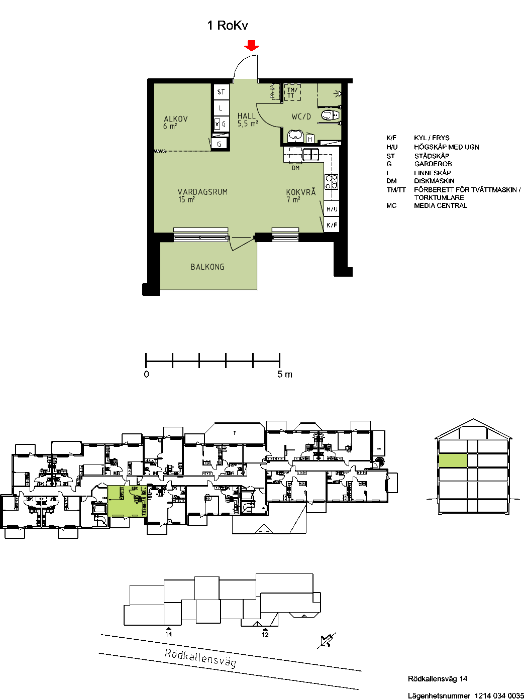 Rödkallens väg 14, 974 35, Luleå