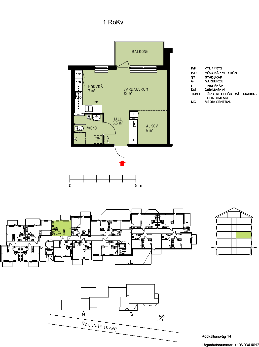 Rödkallens väg 14, 974 35, Luleå