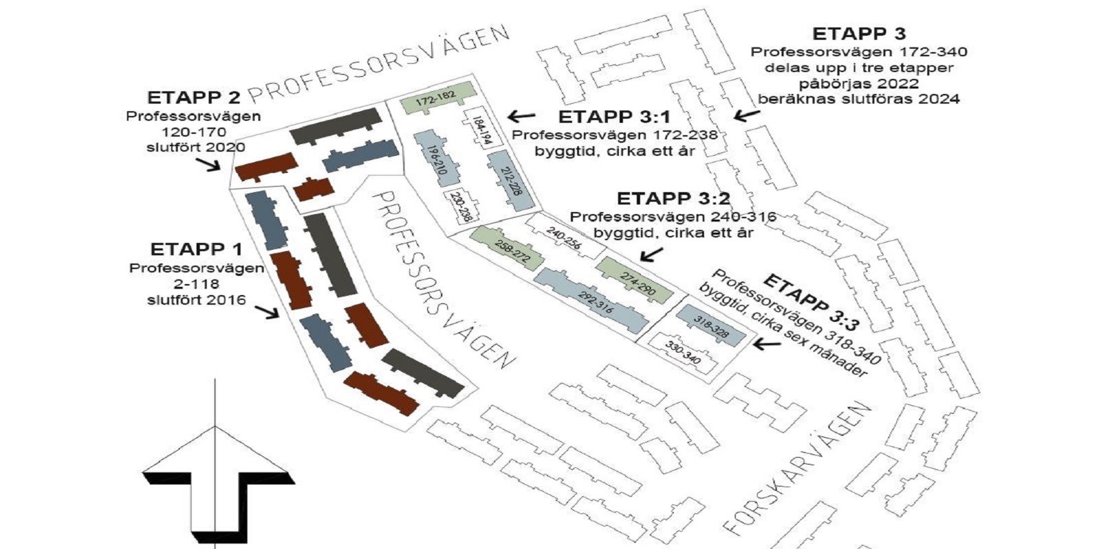 Bild till startsidan för renoveringarna på Professorsvägen 2-340.